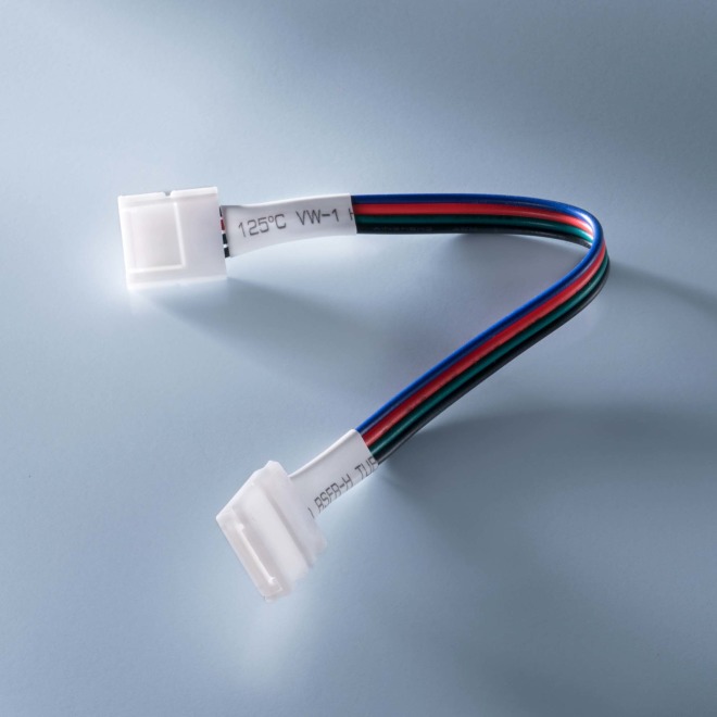Connector with cable for RGB LumiFlex LED strip, 5.9"