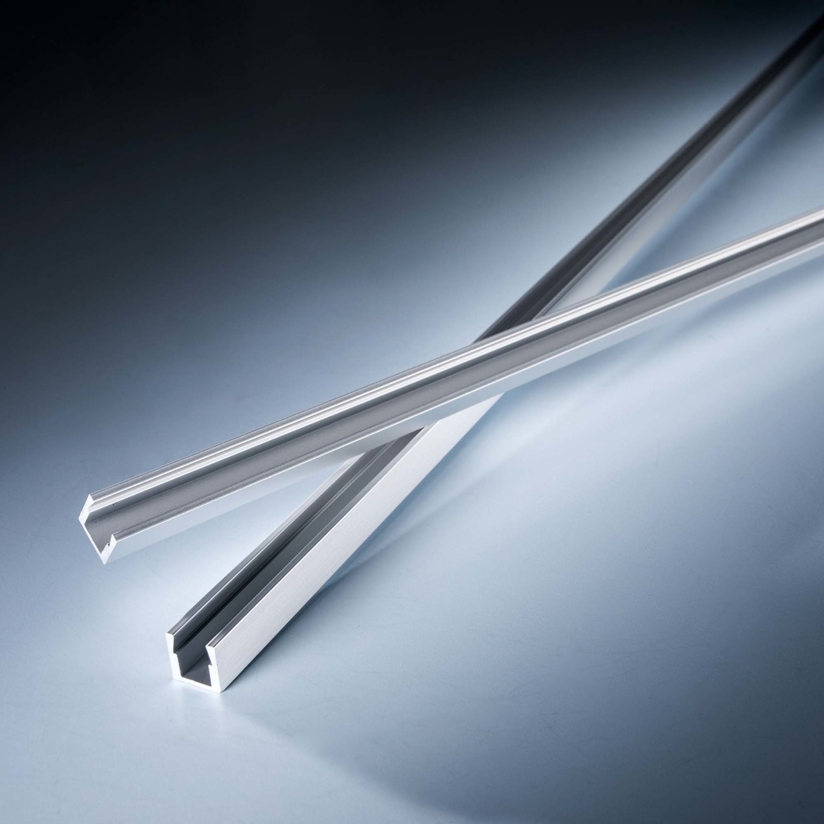 Aluminum profile AluSlim deep for surface installation of SlimFlex flexible LED strips 40.15"