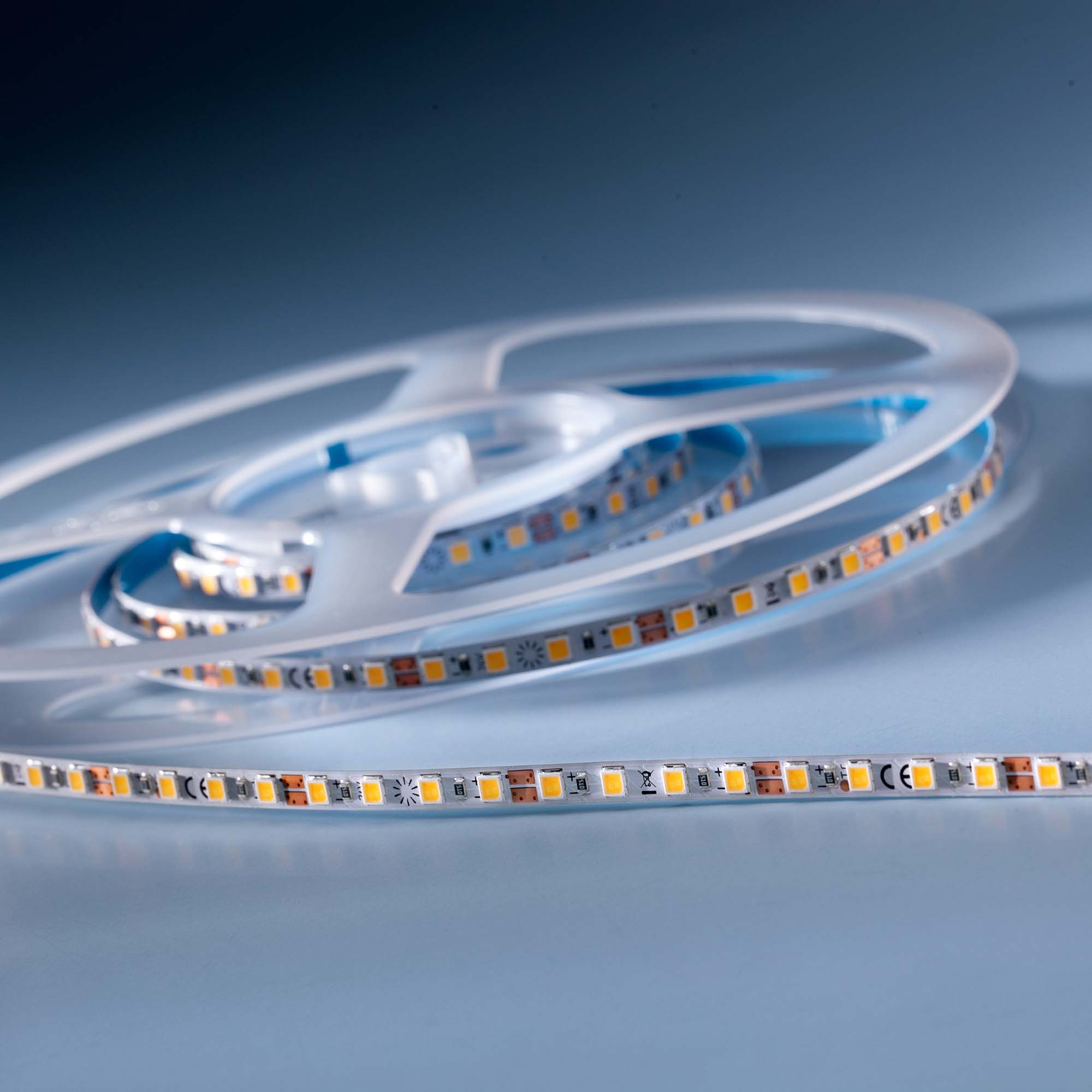 Flexible Nichia LED strip Slimflex 120 LEDs/m (price for 200cm) 24V CRI90 White 4000K 18W/m 2120lm/m