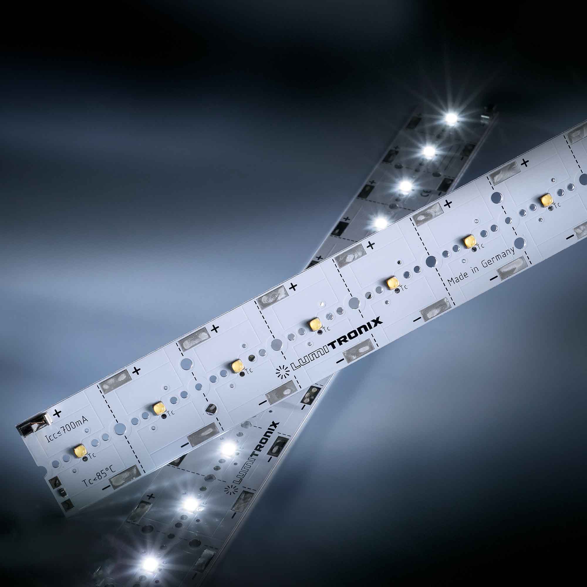 PowerBar-4090-V3 LED Module Aluminium cold white 5700K 3235lm 700mA 12x Osram Oslon LEDs 11.41in/29cm (3448lm/ft)