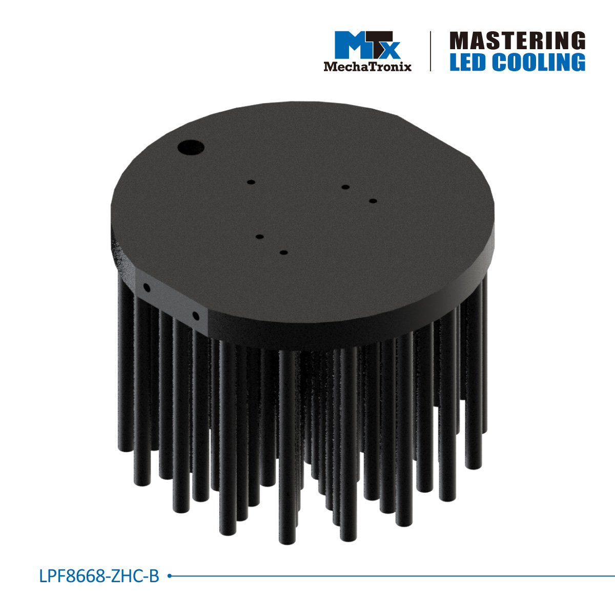 MechaTronix Heat Sink LPF11180-ZHE-B for LED <9600lm