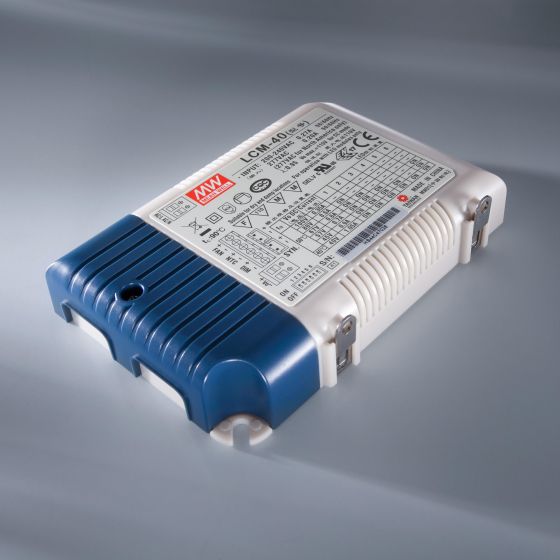 Constant Current LED Driver Mean Well LCM-40 IP20 350 > 1050 mA 230V to 2 > 100VDC DIM